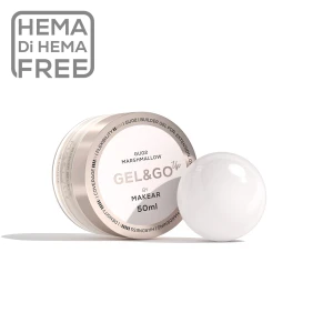 Makear żel budujący 50 ml - Gel&Go Up Marshmallow GU02