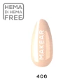 Makear 406 Lakier hybrydowy 8 ml Pastel