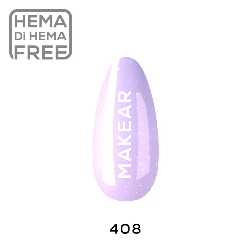 Makear 408 Lakier hybrydowy 8 ml Pastel